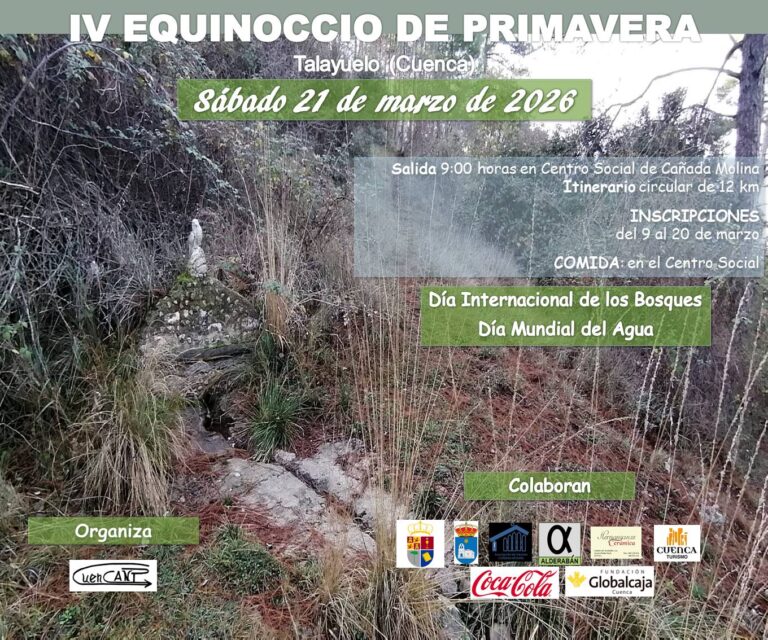 CuenCANP celebrará el IV Equinoccio de Primavera con una ruta al Talayuelo, un baño de bosque y actividades de concienciación ambiental
