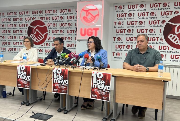 UGT y CCOO llaman a movilizarse en C-LM el 1 de Mayo
