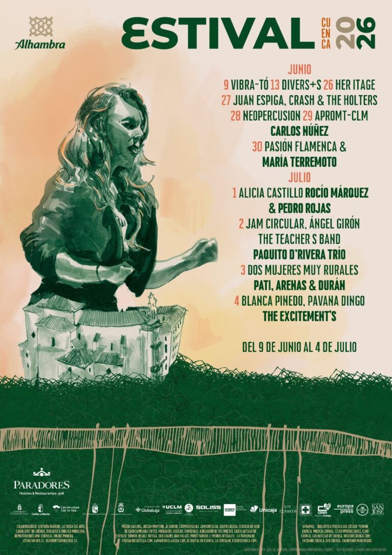 Rocío Márquez, El Parador y El Puente de San Pablo protagonizan el cartel de Estival Cuenca 26