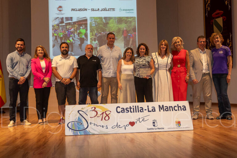 FDMCM y ASPAYM premiadas en la Gala del Deporte Escolar de Cuenca