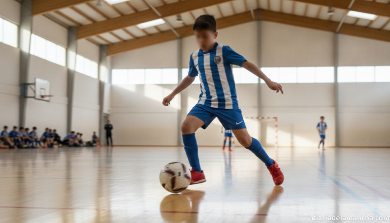 Unay Illán, 12 años y ya con la selección de fútbol sala de CLM
