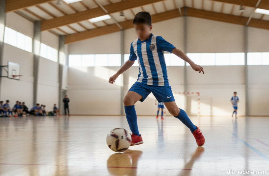 Unay Illán, 12 años y ya con la selección de fútbol sala de CLM