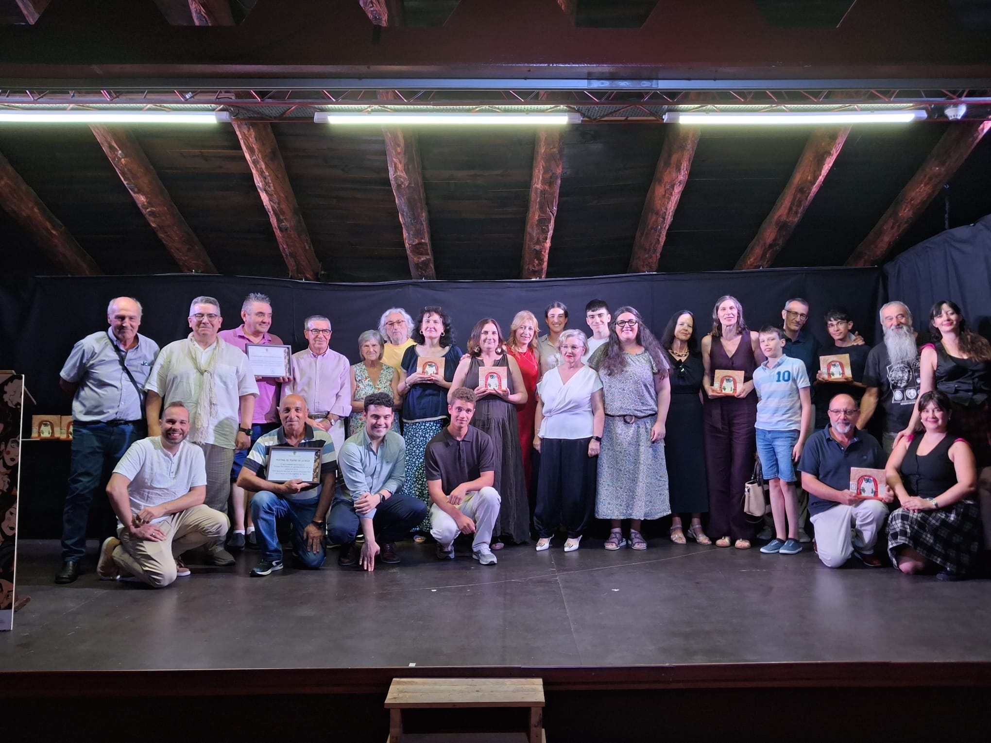 Desahucio Teatro triunfa en la Muestra Nacional de Teatro de La Seca