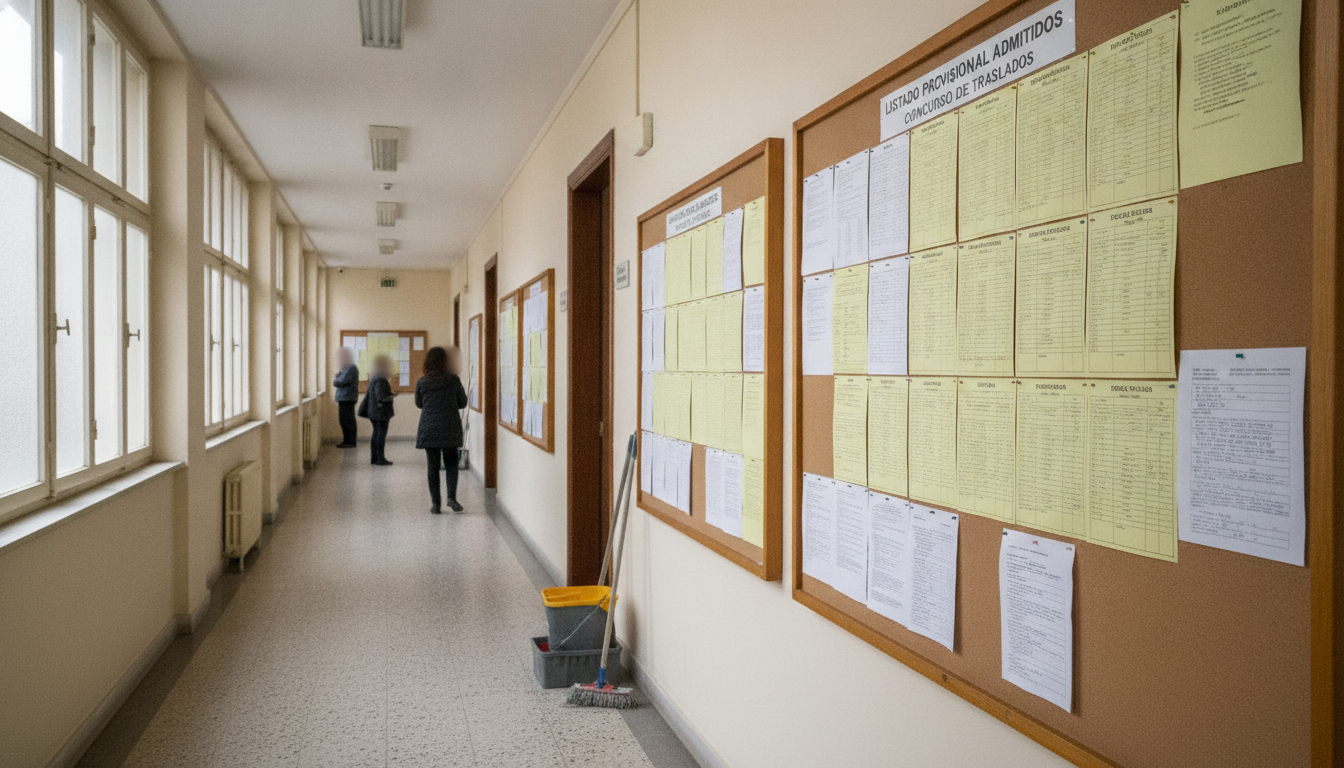 Cuenca EEMM: listado definitivo de desplazados 2026