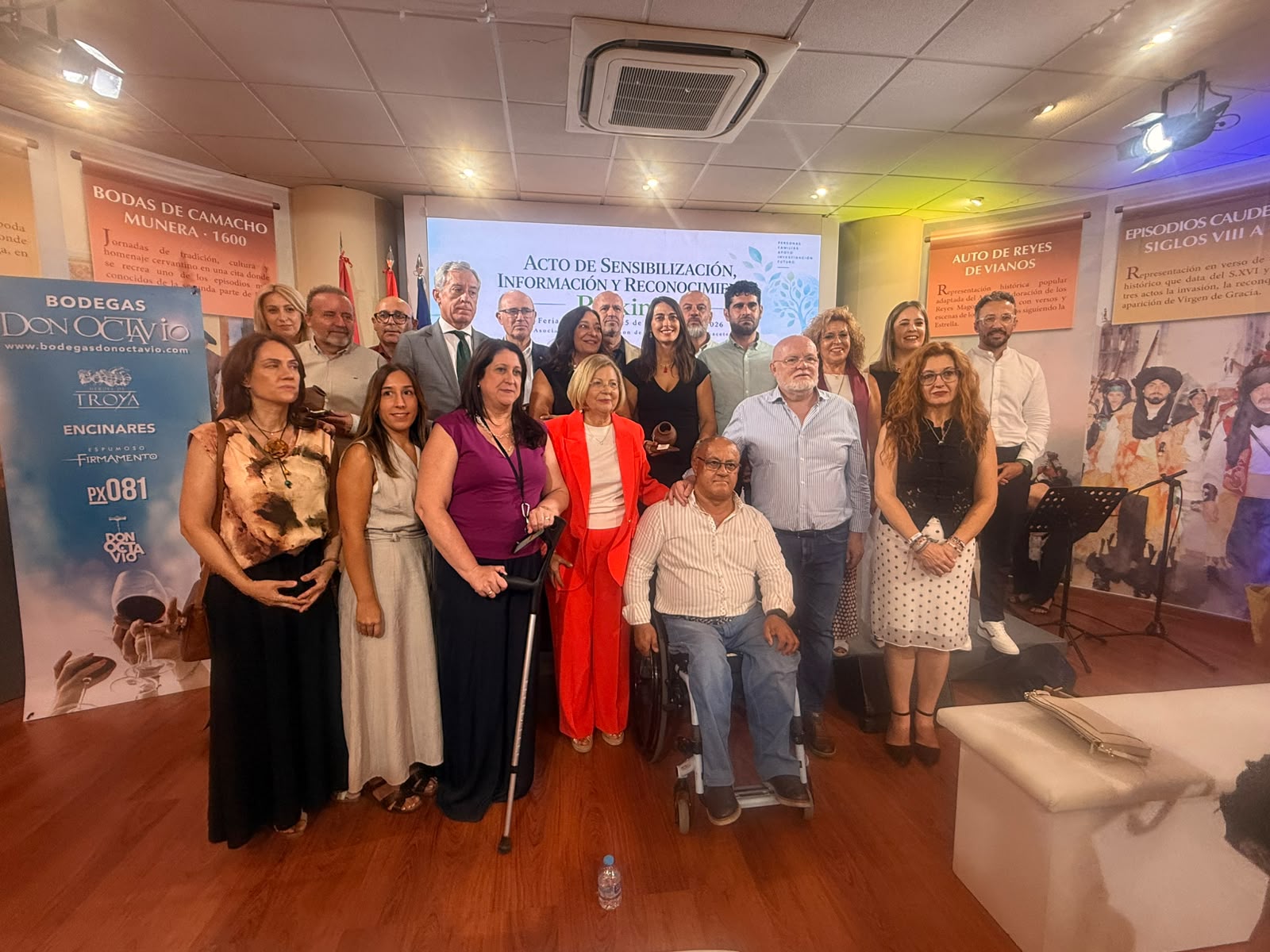 El Gobierno de Castilla-La Mancha, premiado por Párkinson Villarrobledo en la Feria de Albacete