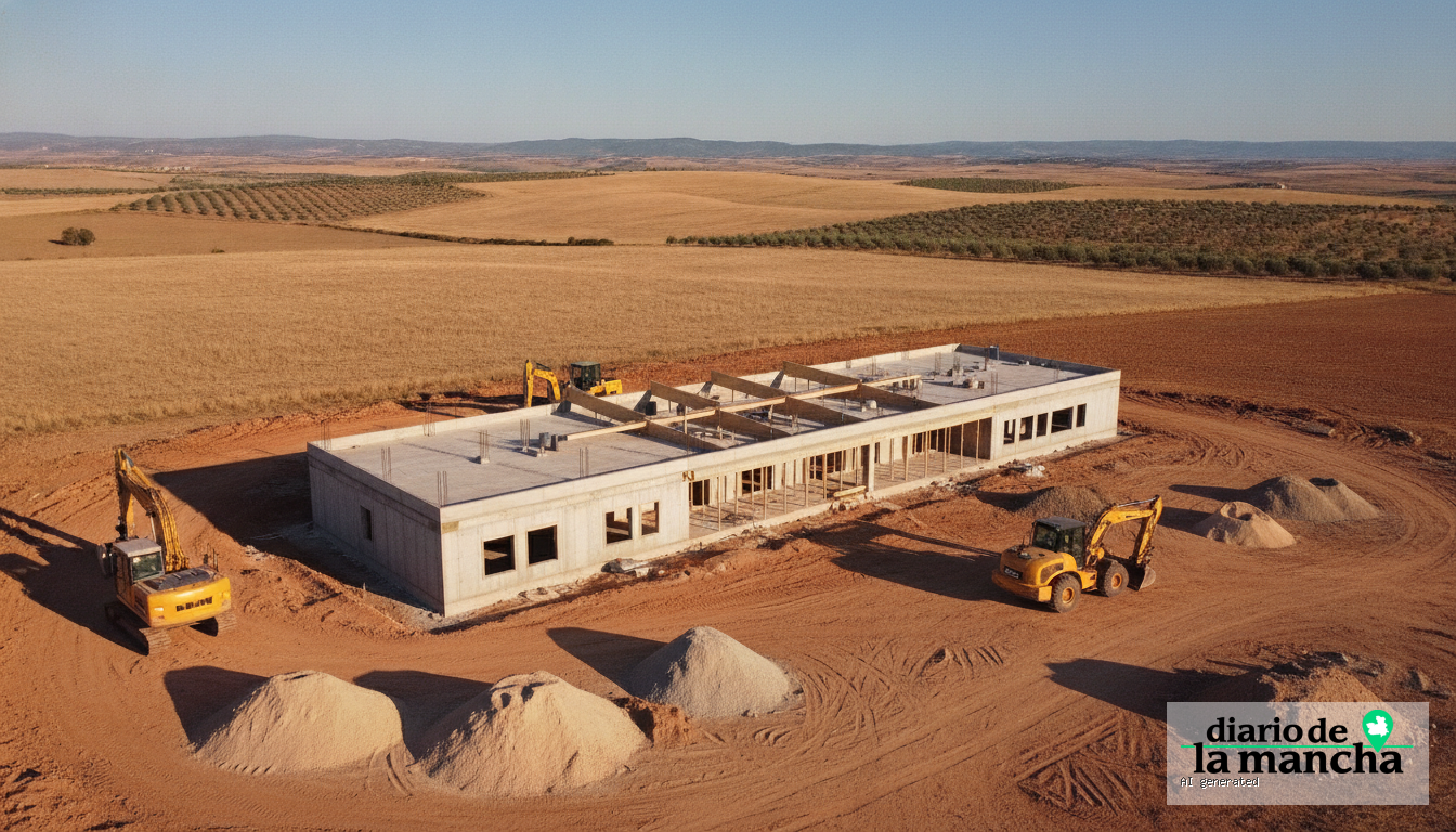 Arrancan las obras de la segunda fase del colegio de Chillarón de Cuenca, con 2,9 millones de euros y diez meses de plazo