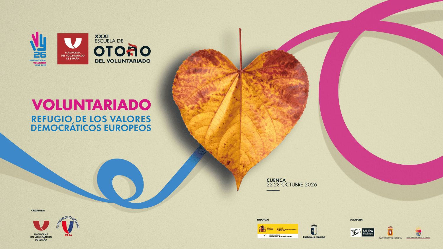 Cuenca reunirá al sector del voluntariado los días 22 y 23 de octubre en la Escuela de Otoño
