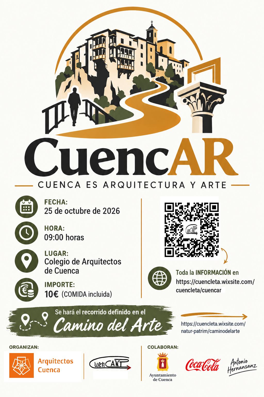 CuencAR propone descubrir la arquitectura y el patrimonio de Cuenca el 25 de octubre